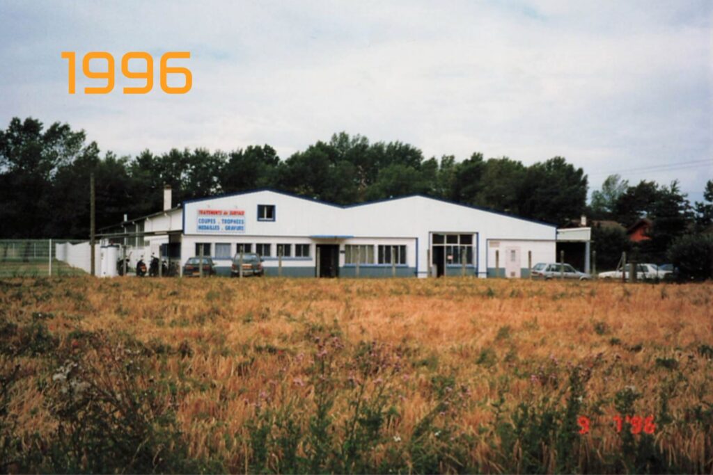 Le site Metal-X en 1996