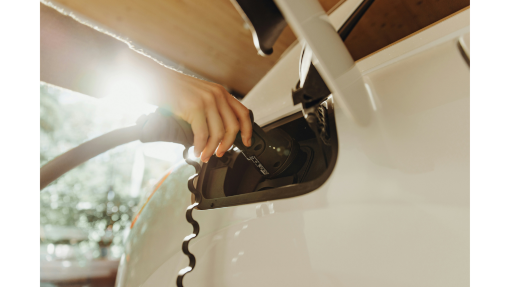 Recharge d'un véhicule électrique, secteur emobility